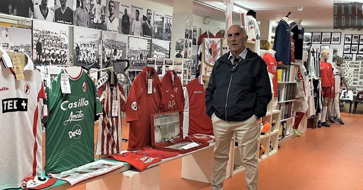 Nel rione Japigia c'� un tempio dedicato alla storia del calcio barese: � il "Museo dello sport"